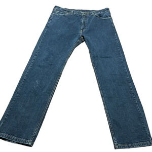 Levi’s Men’s 505 40x32 Big and Tall relaxed fit straight leg medium wash denim